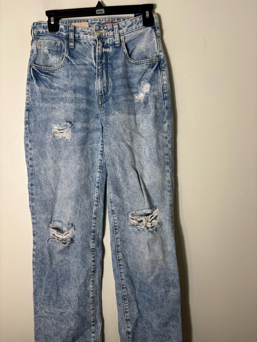 Pilcro Light Wash Vintage Straight Leg Denim Sz 25